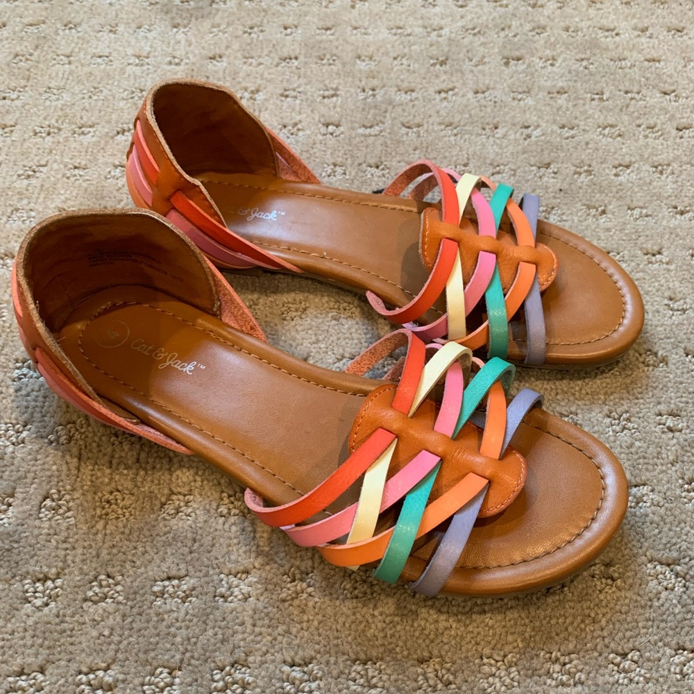 Cat and Jack girls size 4 sandals